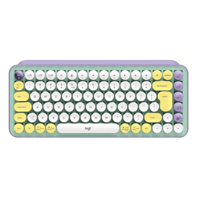 LOGITECH Pop Keys with Emoji, Daydream Mint wireless tastatura 