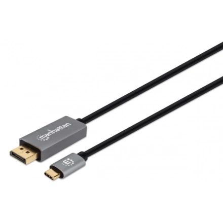 Manhattan 8K@60Hz USB-C to DisplayPort 1.4 Adapter Cable 2M 354844