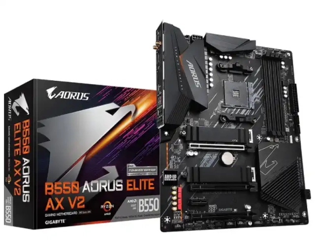 Matična ploča AM4 Gigabyte B550 AORUS ELITE AX V2