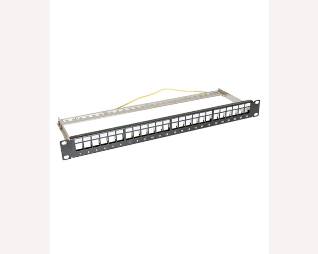 MAXPRO LINE Pec panel 19 inča, za 24 modula, FTP, 1U 