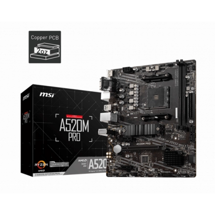 MB AM4 MSI A520M-A PRO
