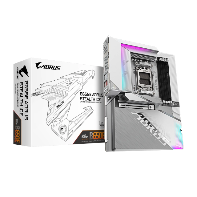 MB AM5 GIGABYTE B650E AORUS STEALTH ICE