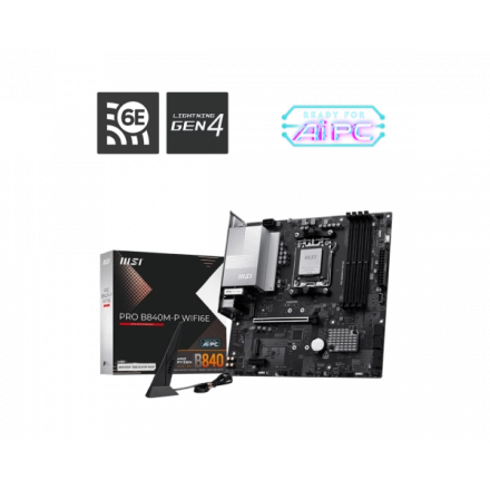 MB AM5 MSI PRO B840M-P WIFI6E