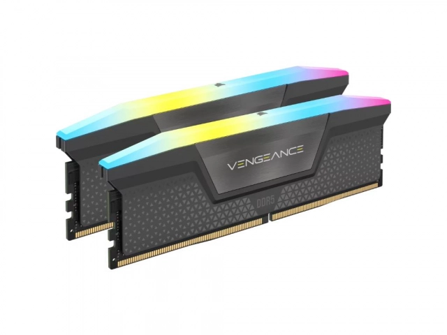 Memorija CORSAIR VENGEANCE 32GB(2x16GB)/DDR5/6000MHz/CL38/1.35V/RGB/XMP