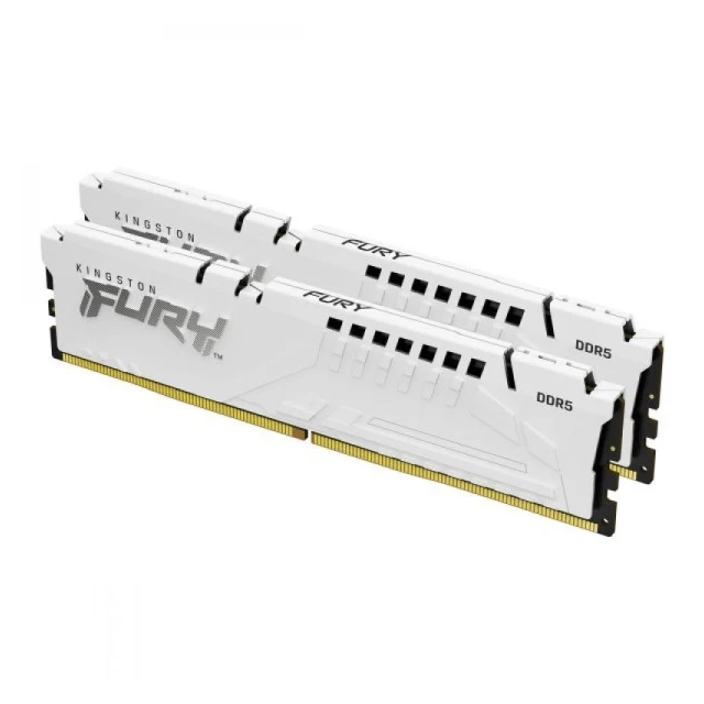 Memorija DDR5 32GB 5200MHz (2x16) Kingston Fury Beast White KF552C40BWK2-32