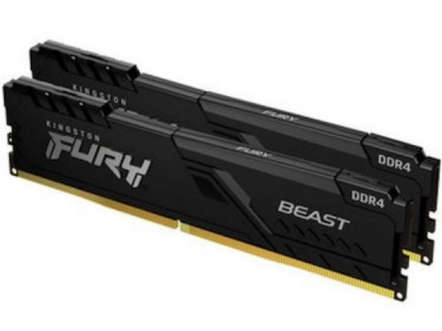 Memorija KINGSTON 32GB(2x16GB)/DIMM/DDR4/3200MHz/CL16/FURY Beast