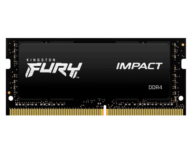 Memorija SODIMM DDR4 32GB 3200MHz Kingston Fury Impact KF432S20IB/32