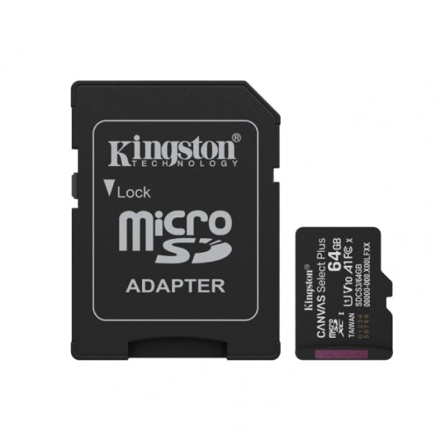 Memorijska kartica 64GB gen3 MSD-CS364GBKINGS