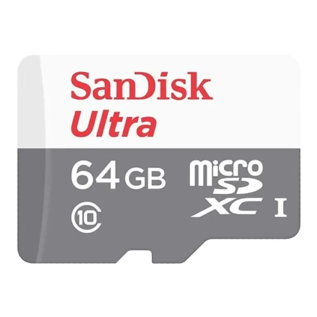Micro SDXC SanDisk 64GB Ultra, SDSQUNR-064G-GN3MN