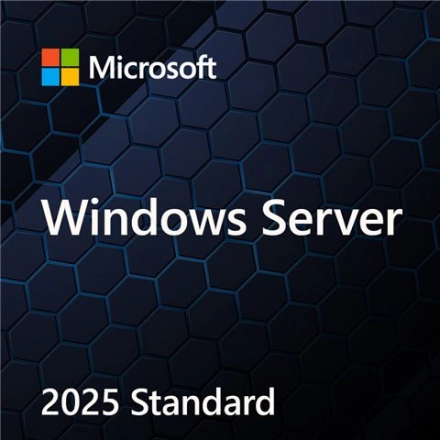 Microsoft OEM Win Server Std 2025 64Bit ENG 16C, EP2-25187