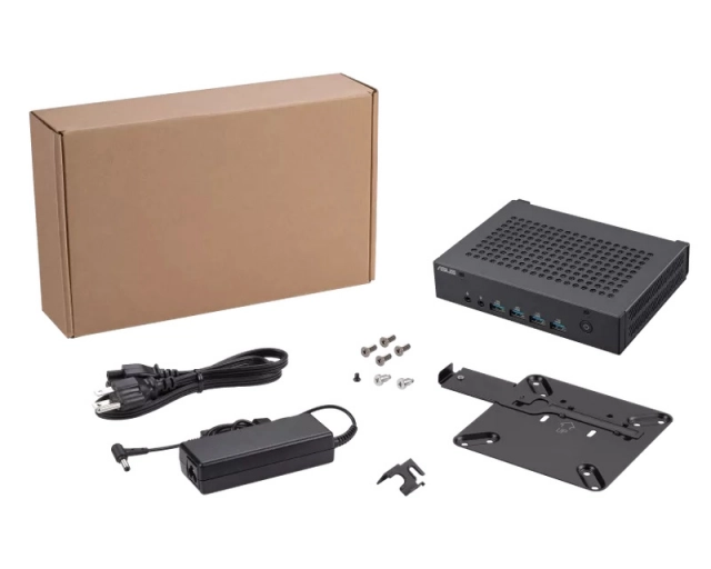 Mini PC Asus PN43-B 2S N100 DDR4/SSD M.2/DP/HDMI/WiFi6/BT5.2 90MR0172-M00030 Barebone