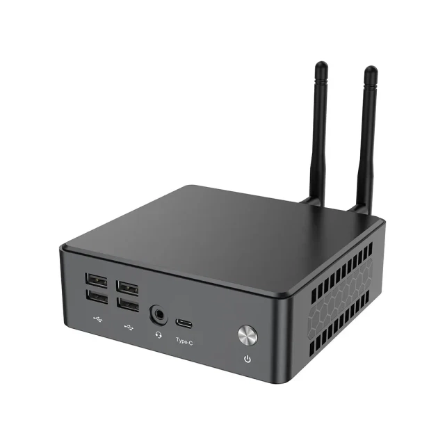 Mini PC Zeus MPI12 Intel i5-1235U 10C 4.4 GHz/DDR4 16GB/m.2 500GB/LAN/Dual WiFi/BT/HDMI/DP/Tip C