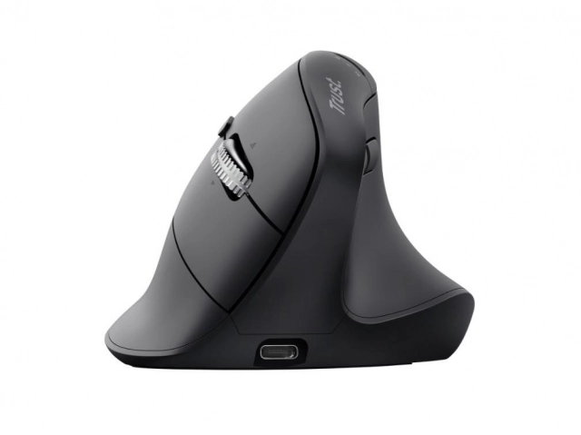 Miš TRUST VYRAN ERGO HYPSCROLL bežicni/3 mode/crna M-WRLS MOUSE