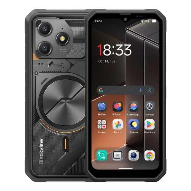 Mobilni telefon Blackview FORT 100 6/128 crni IP68 & IP69K