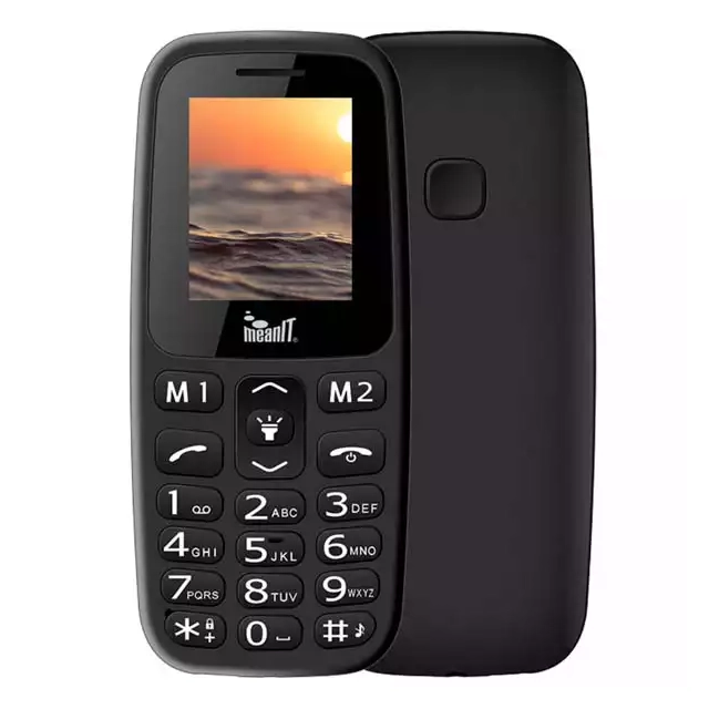 Mobilni telefon Meanit Veteran I crni