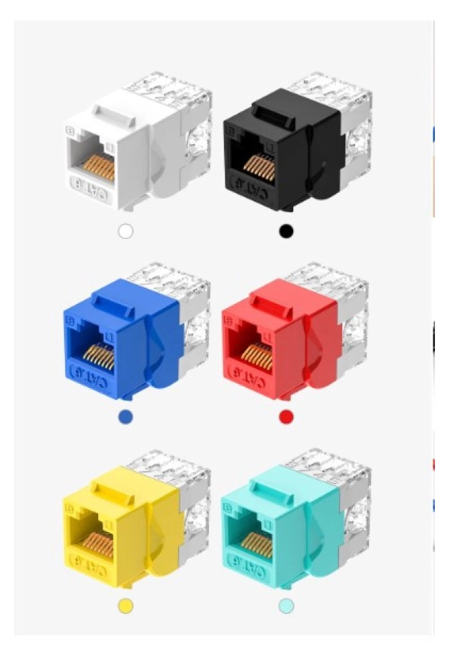 Modul RJ45 OWIRE Cat5e neoklopljeni/spaja se bez alata