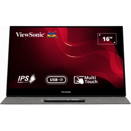 Monitor 15.6 Viewsonic TD1655  Touch 1920x1080/Full HD/IPS/60Hz/2xUSB-C/HDMI/Audio/Zvučnici