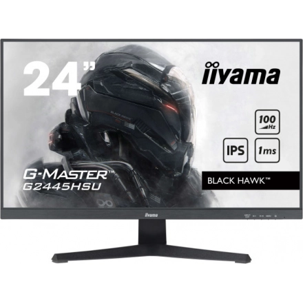 Monitor 23.8" Iiyama G2445HSU-B2 IPS 1920x1080/100Hz/1ms/HDMI/DP/USB/zvučnici