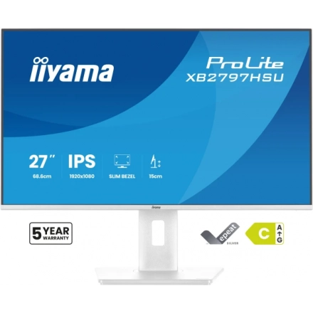 Monitor 27" Iiyama XB2797HSU-W1 IPS 1920x1080/120Hz/1ms/HDMI/DP/USB/pivot/zvucni
