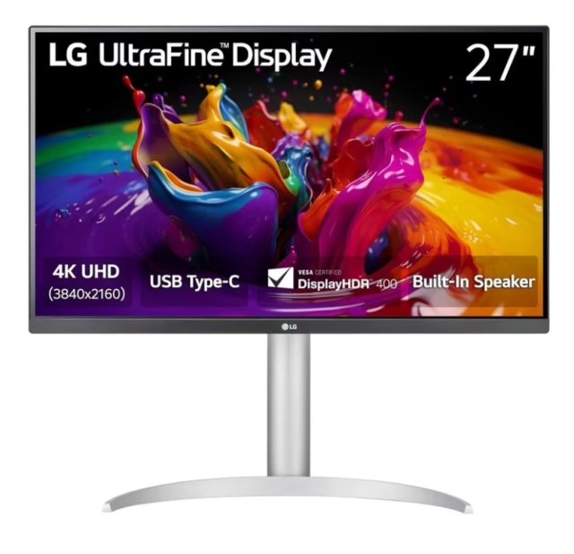 Monitor 27" LG 27UP850K-W IPS 3840x2160/60Hz/5ms/2xHDMI/DP/USB/Pivot