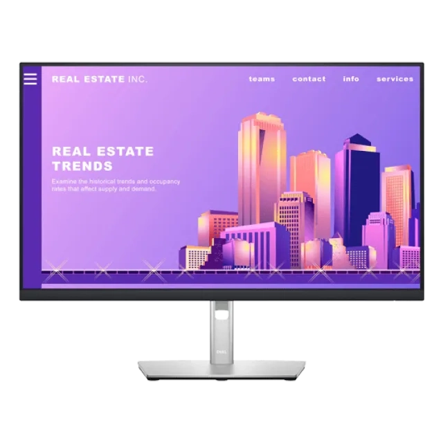 Monitor Dell 27" P2722H IPS 1920x1080/60Hz/5ms/300cd/HDMI/VGA/DP/USB