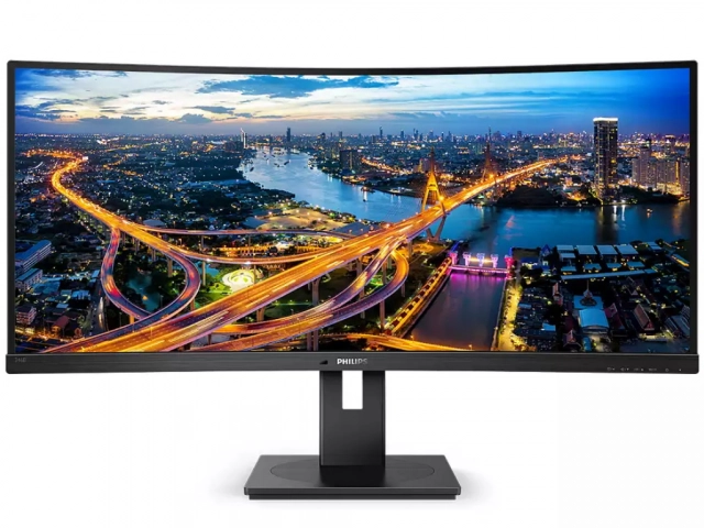 Monitor PHILIPS 346B1C/00 34"/VA,21:9,zakrivljen/3440x1440/100Hz/4ms GtG/HDMI,DP,USB,LAN/zvucnici
