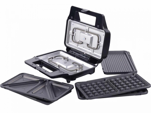 MultiGrill TESLA MG201BX 3u1/900W/crna-inox