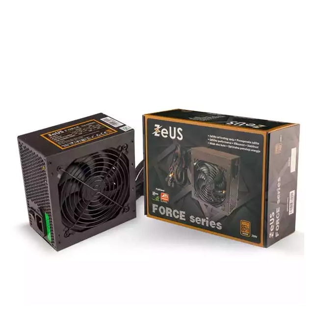 Napajanje 600W ZEUS 80 ZUS-FOR600S PLUS Bronze 12cm