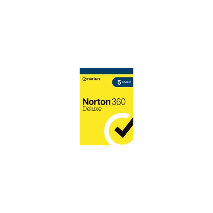 Norton 360 Deluxe 5 Devices, 1 year, ESD