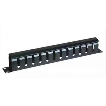 Nosač kabla sa poklopcem 1U / 19" sa otvorima za prolaz kablova CMC-1U