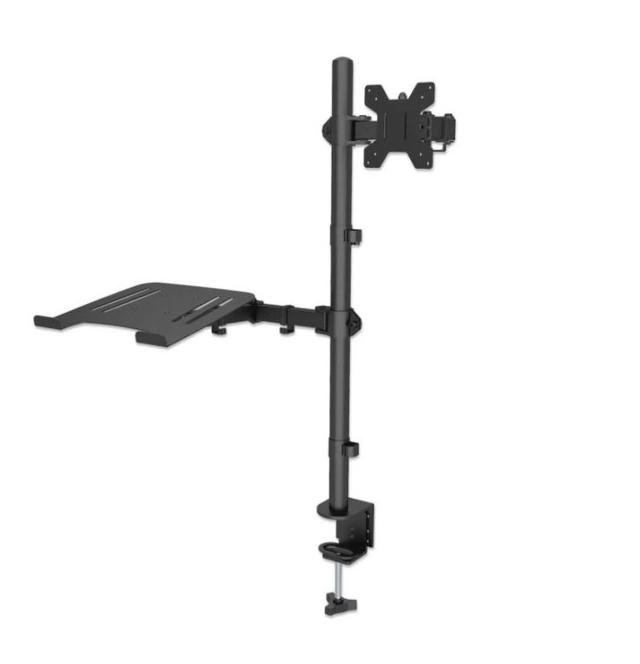 Nosač za monitor sa postoljem za laptop Manhattan 462136 13"-32"