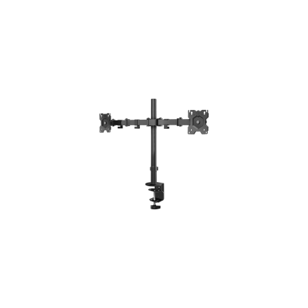 ONKRON Dual Monitor Stand for 13''-32'' Screens up to 8 kg, Black