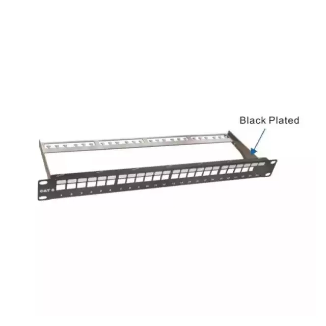 Patch panel 19/1U sa 24 slotova ,bez modula Mirsan MR.19P24P1U.01