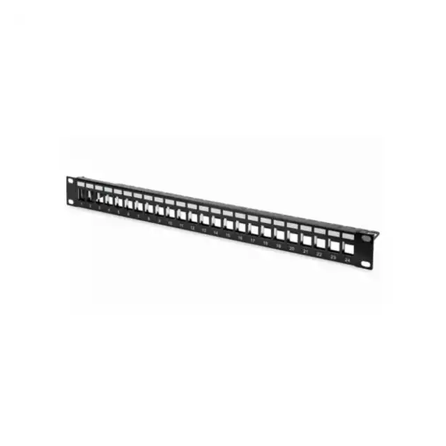 Patch panel modularni shielded 19/0.5U sa 24 slota za STP/UTP module SKP-24-0.5U