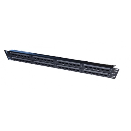 Patch panel OWIRE 19"/2U Cat6/48 port