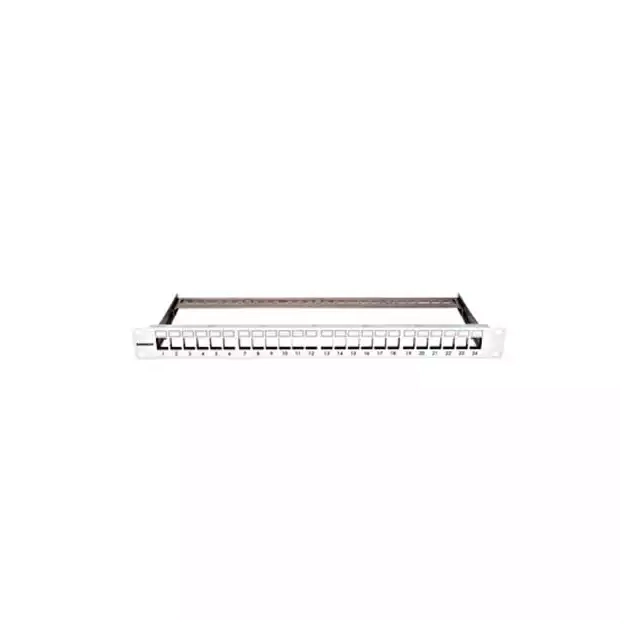 Patch panel Schrack 19/1U za 24 modula prazan HSER0240GS