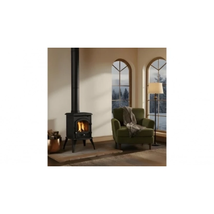 Peć na čvrsto gorivo WENTOREX Lugano WS-D 8  od livenog gvožđa sa pločom za kuvanje 8kw