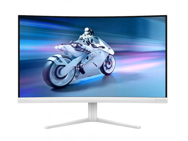 PHILIPS_ 27 inča Evnia 27M2C5201L/00 FHD 1920x1080 Fast VA 180Hz Ambiglow zakrivljeni Gaming monitor beli 