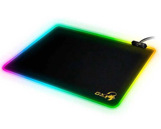 Podloga Gaming Genius GX-Pad 500S RGB Black USB 355x255 mm