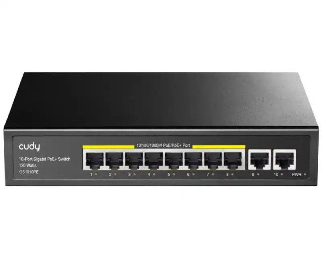 POE LAN svič sa 10 portova Cudy-GS1010PE
