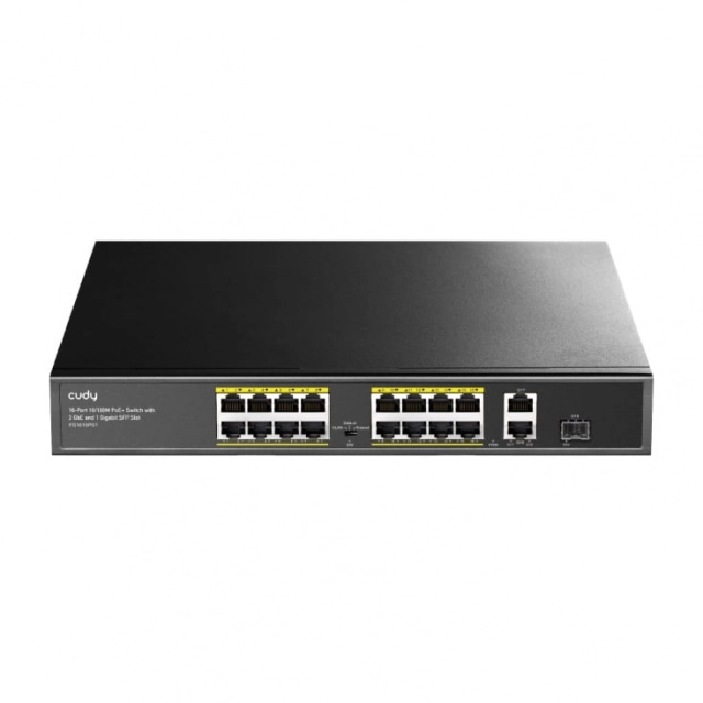 POE LAN svič sa 16 portova Cudy-FS1018PS1 