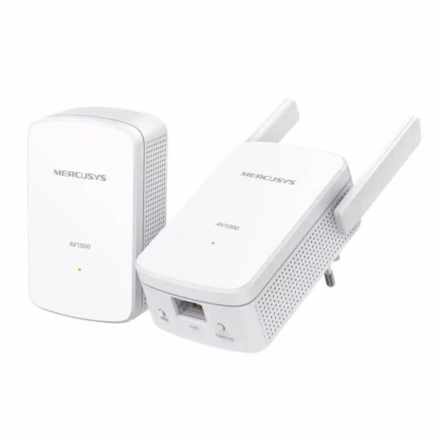 Powerline adapter ripiter + Wi-Fi Mercusys-MP510