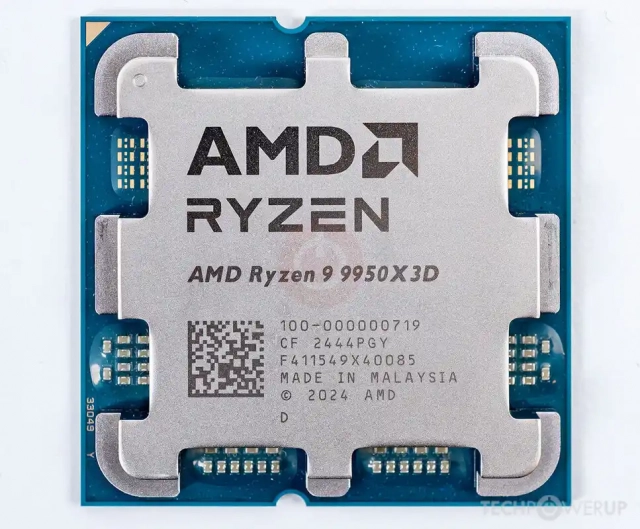 Procesor AMD Ryzen 9 9950X3D 16C/32T/5.7GHz/144MB/170W/AM5/WOF