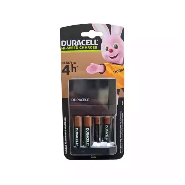 Punjač sa baterijama 2xAA+2xAAA Duracell CEF14