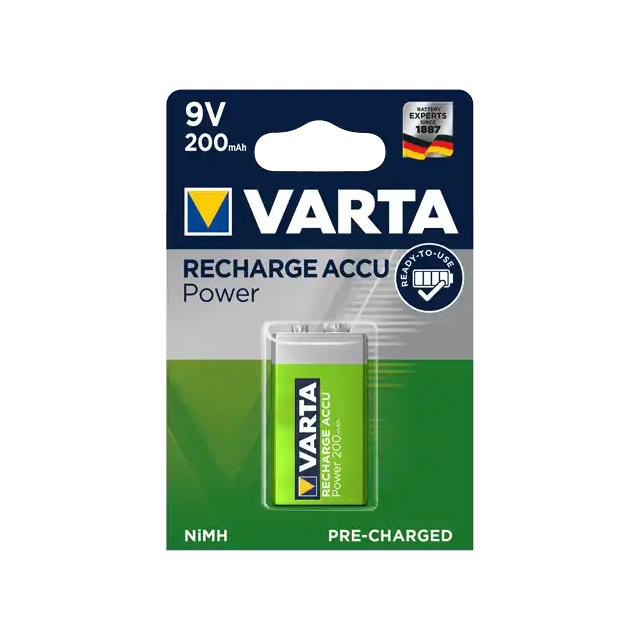 Punjiva baterija Varta 9V 200mAh