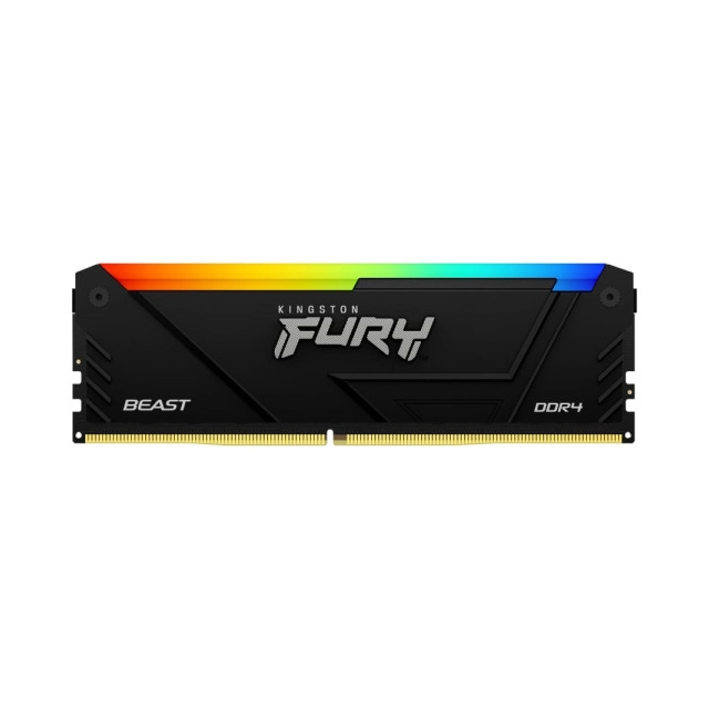 RAM DDR4 16GB 3200MHz Kingston FURY BEAST RGB KF432C16BB12A/16
