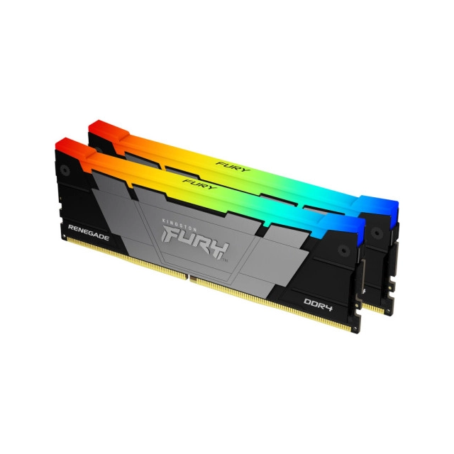 RAM DDR4 64GB (2x32GB) 3600MT/s Kingston Fury RGB KF436C18RB2AK2/64