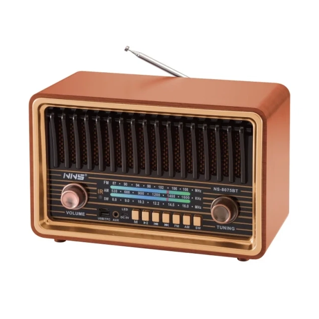Retro RGB Bluetooth radio 8075BT NS-8075BT