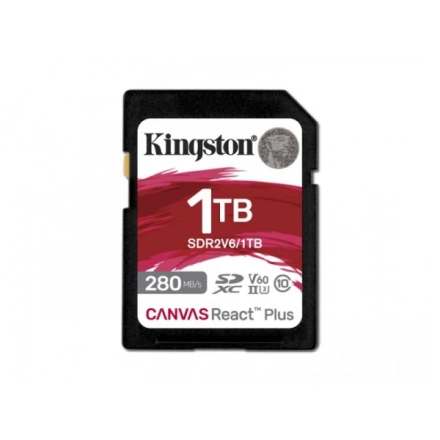 SD Card 1TB Kingston SDR2V6/1TB class 10 HD/2K/4K 280Mbs/150MBs