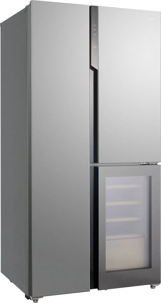 Frižider TESLA RBW5400FSNXE side-by-side/Total No Frost/E/334L+214L/91.1x70.6x183cm/inox